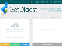 Tablet Screenshot of getdigest.com